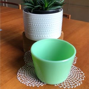 McKee vintage jadeite canister